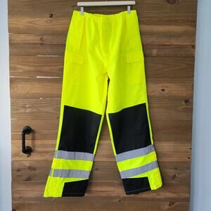 New PIP Protective Industrial Producs‎ yellow black reflective pants size L